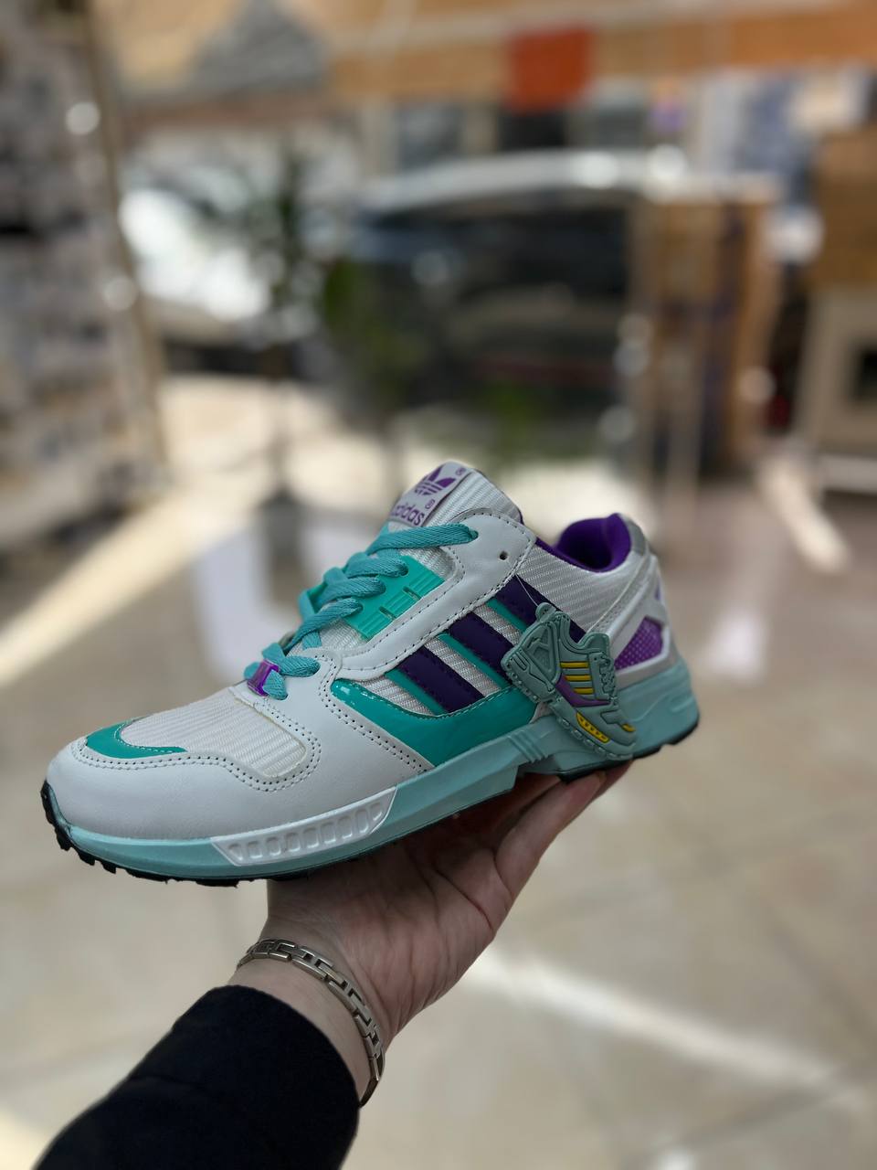 زدایکس مردانه ۴۹،۴۱،۴۲،۴۳،۴۴ سفید،سبز،بنفش