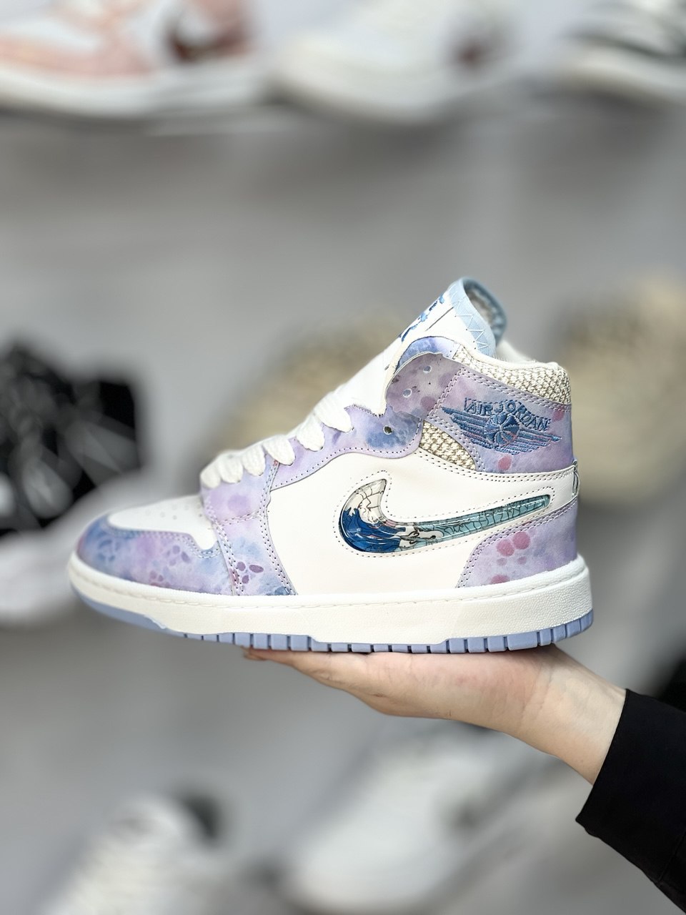 دراگون سفید بنفش سایز۳۷_۳۸_۳۹_۴۰